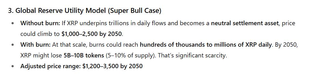 XRP Price Global Reserve Utility Model ChatGPT