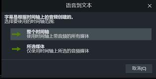 Camtasia怎样自动生成字幕