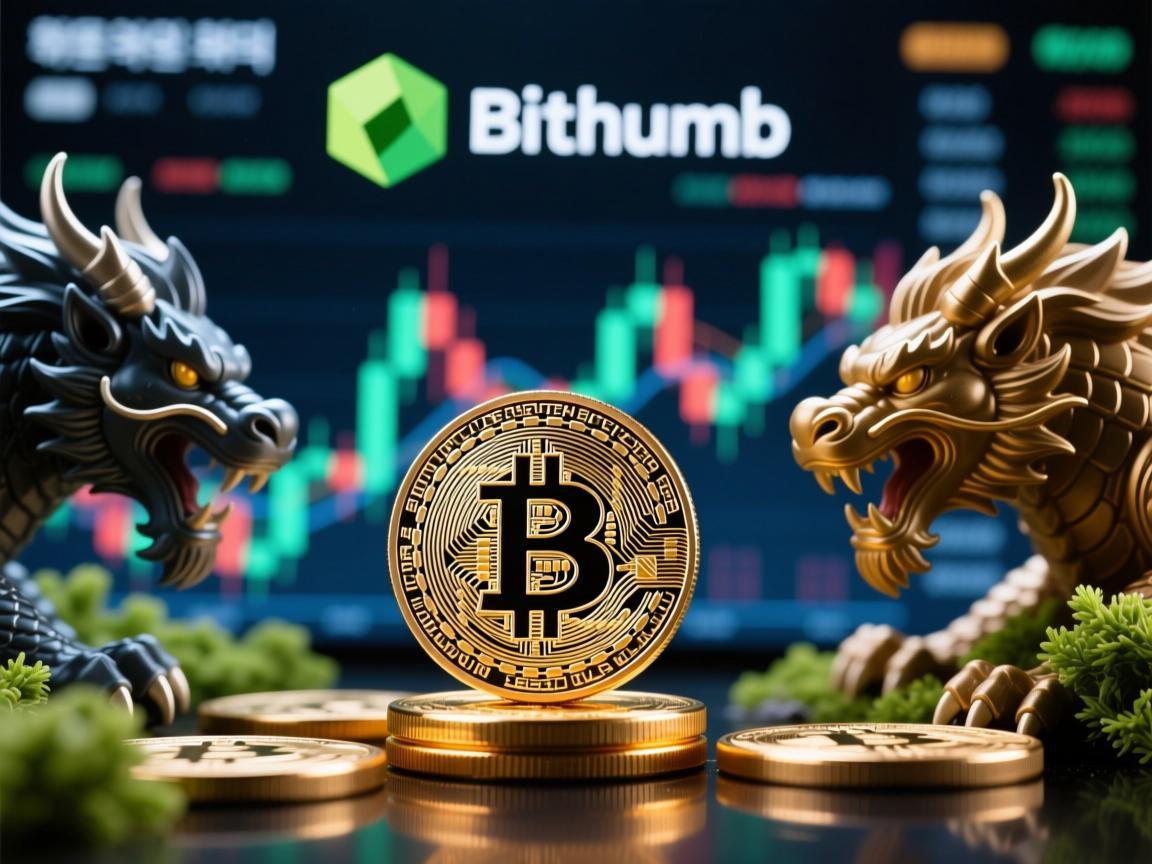 EOS币与Bithumb,韩国加密货币市场的双雄博弈与生态联动
