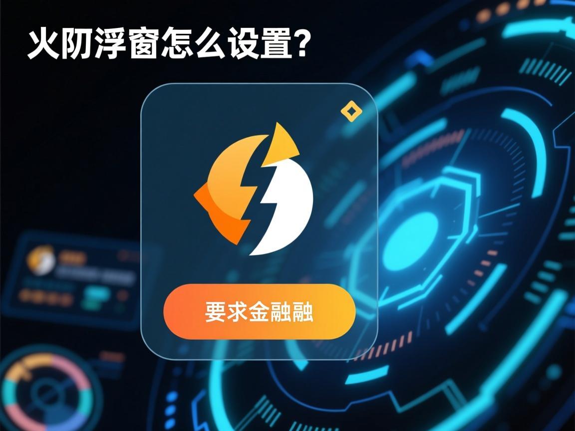 火币浮窗怎么设置?