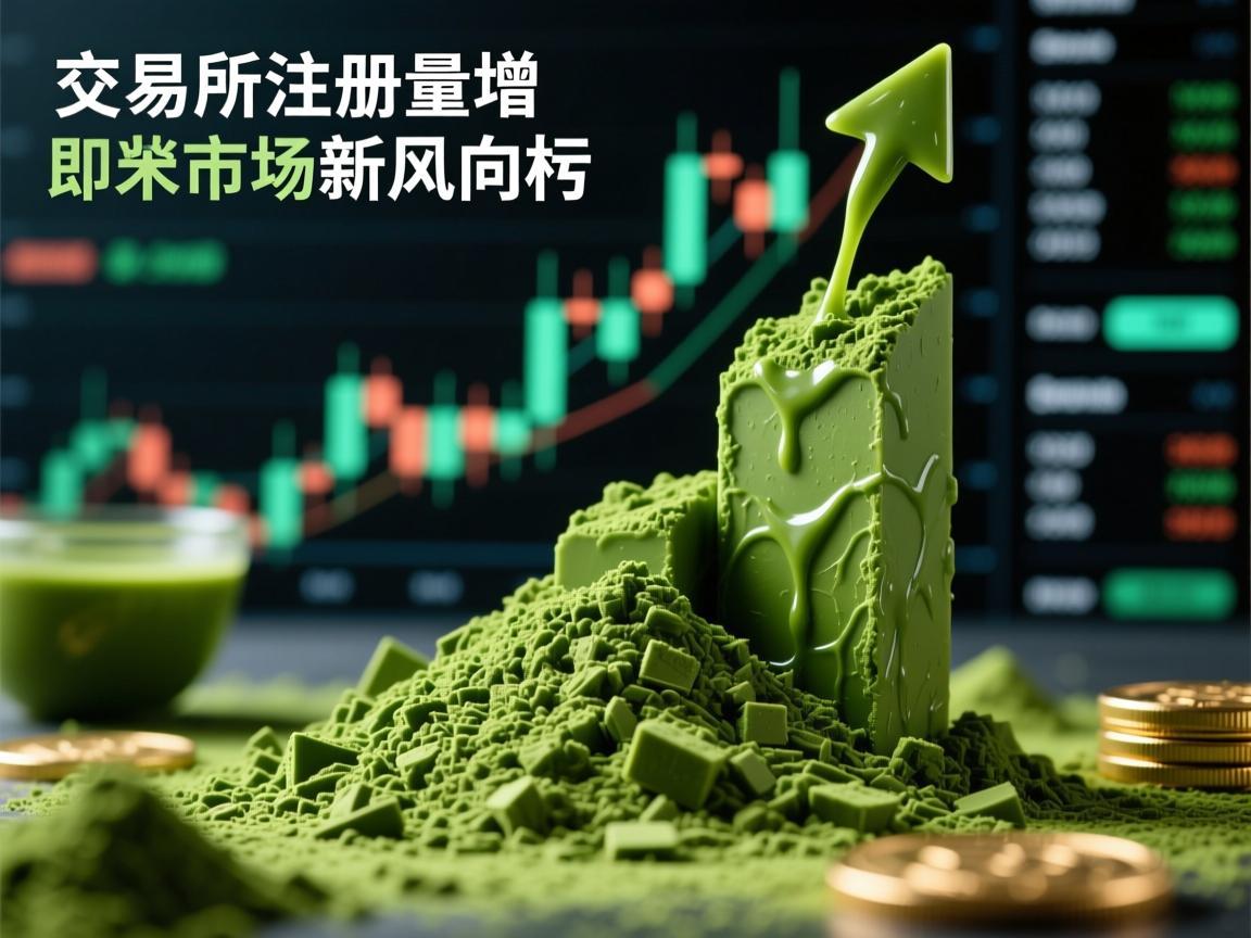 抹茶交易所注册量激增,加密市场新风向标