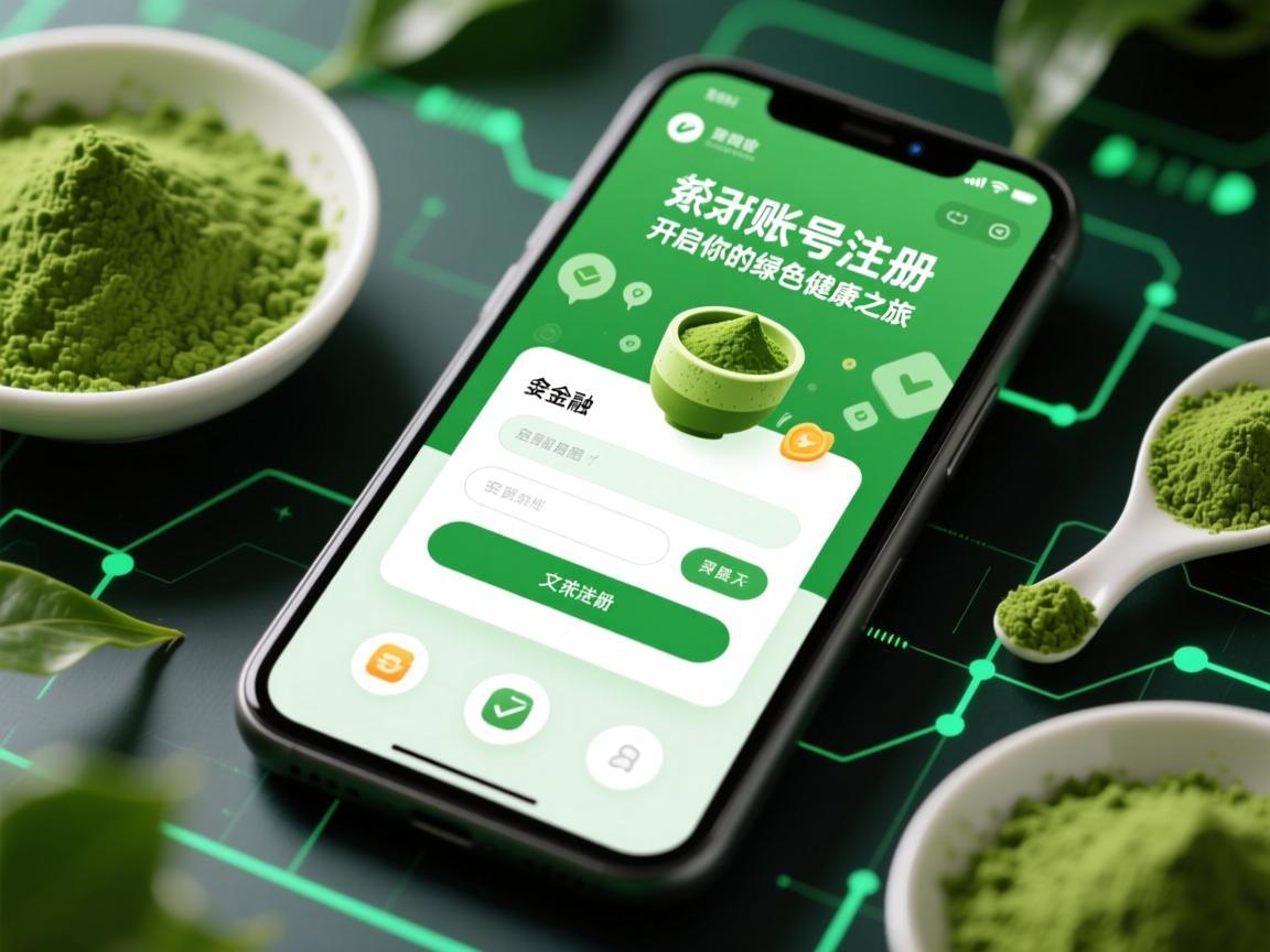 抹茶账号注册,开启你的绿色健康之旅