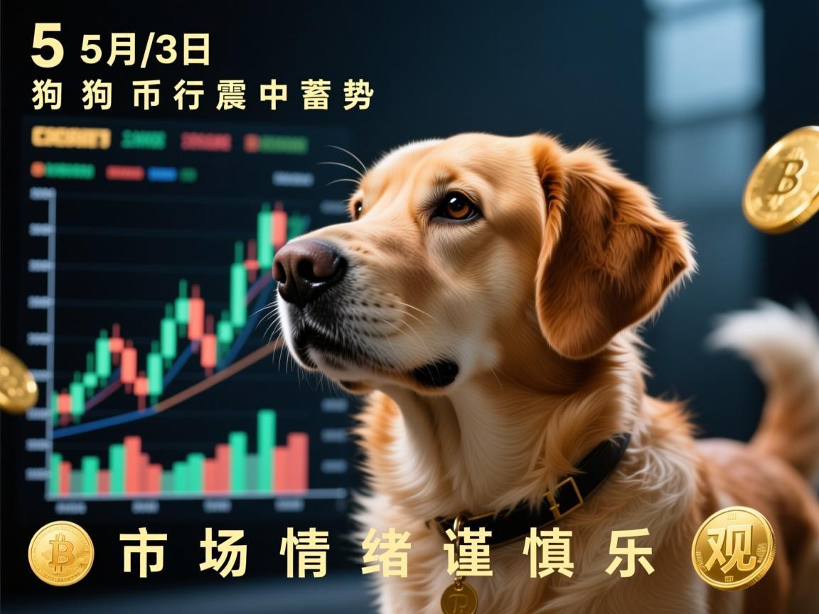 5月3日狗狗币行情分析，震荡中蓄势，市场情绪谨慎乐观