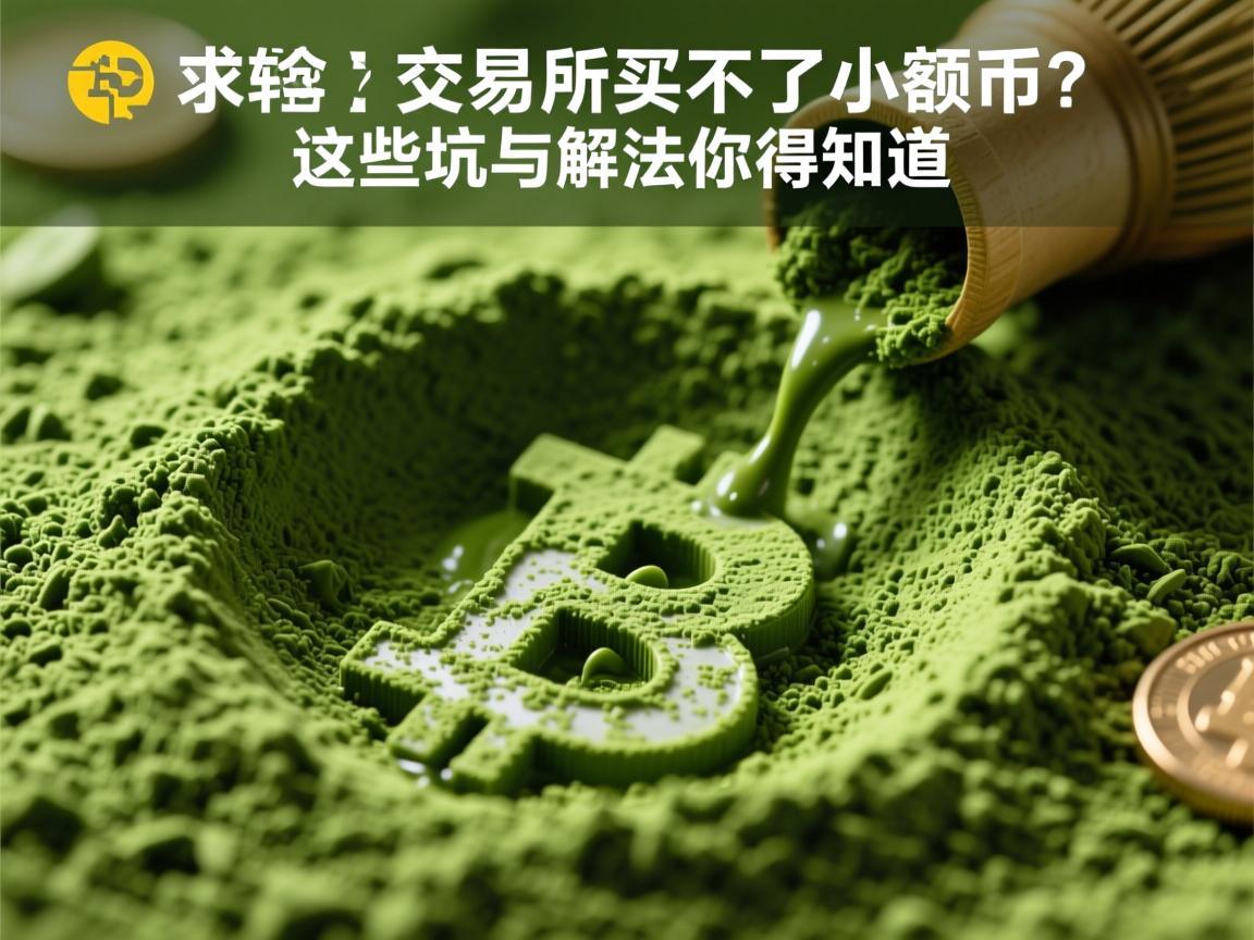 抹茶交易所买不了小额币?这些坑与解法你得知道