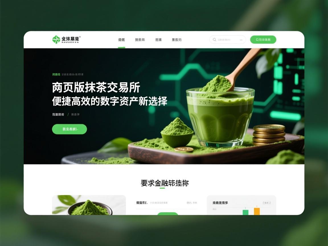 网页版抹茶交易所,便捷高效的数字资产新选择