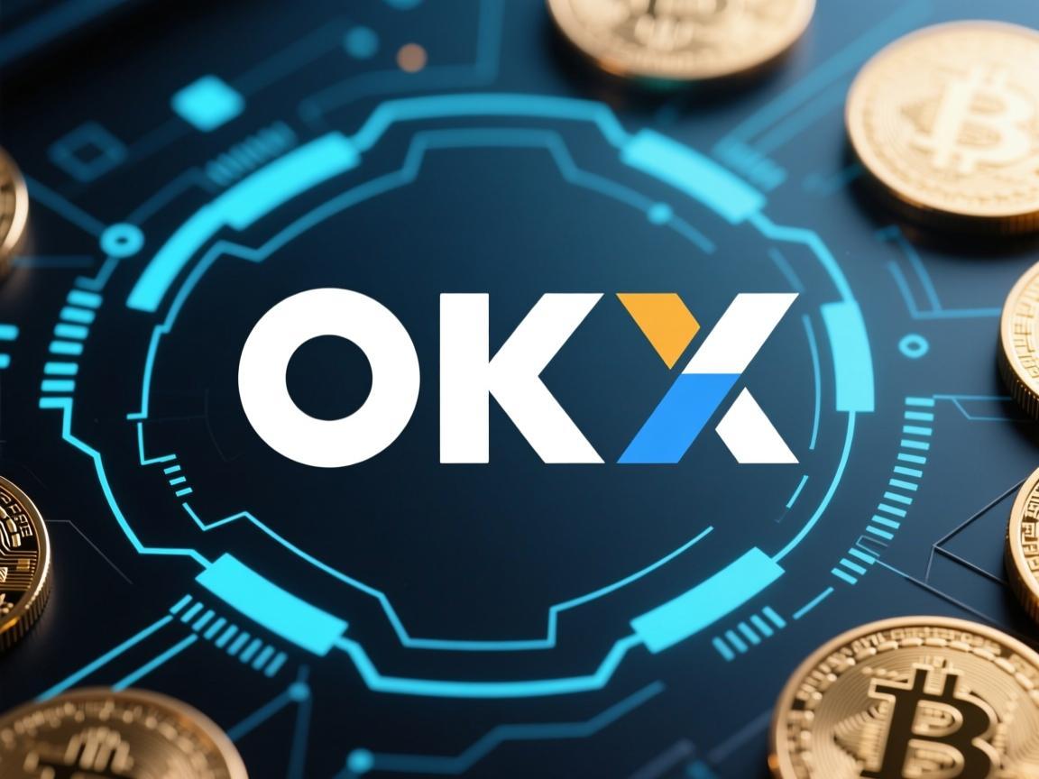 OKX交易所Logo,科技感与信任的视觉符号