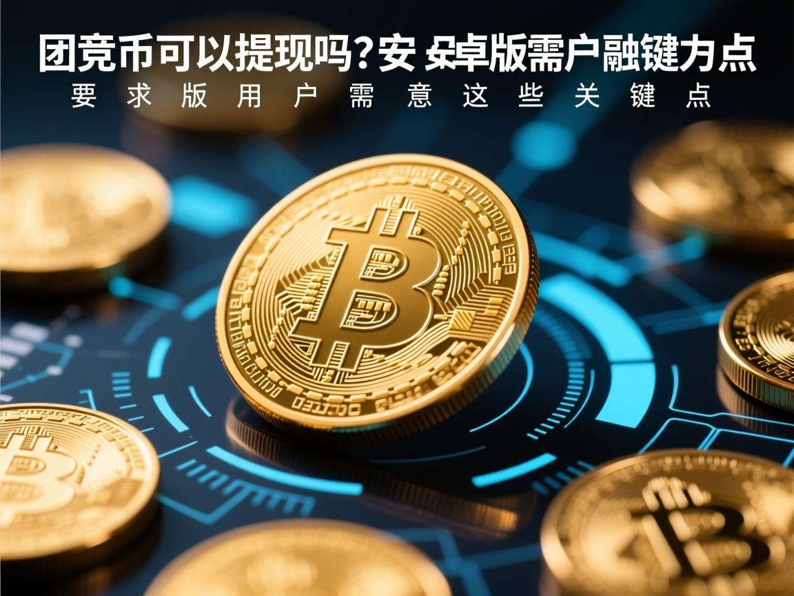 团竞币可以提现吗？安卓版用户需注意这些关键点