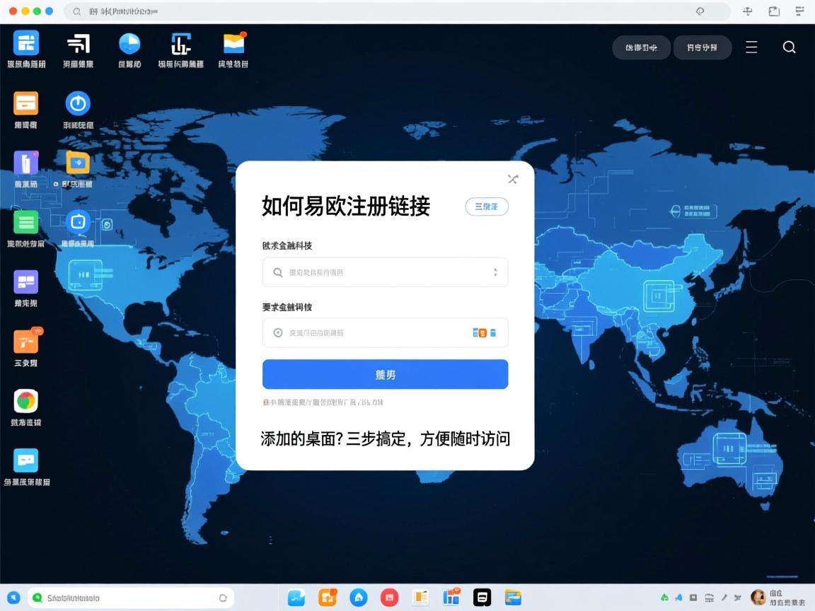 如何将易欧注册链接添加到桌面？三步搞定，方便随时访问