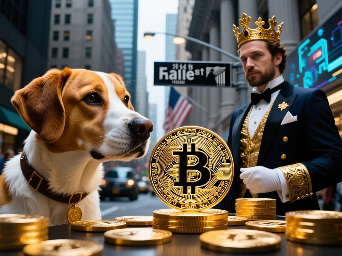 当狗狗币遇上华尔街王子,一场加密世界的财富游戏