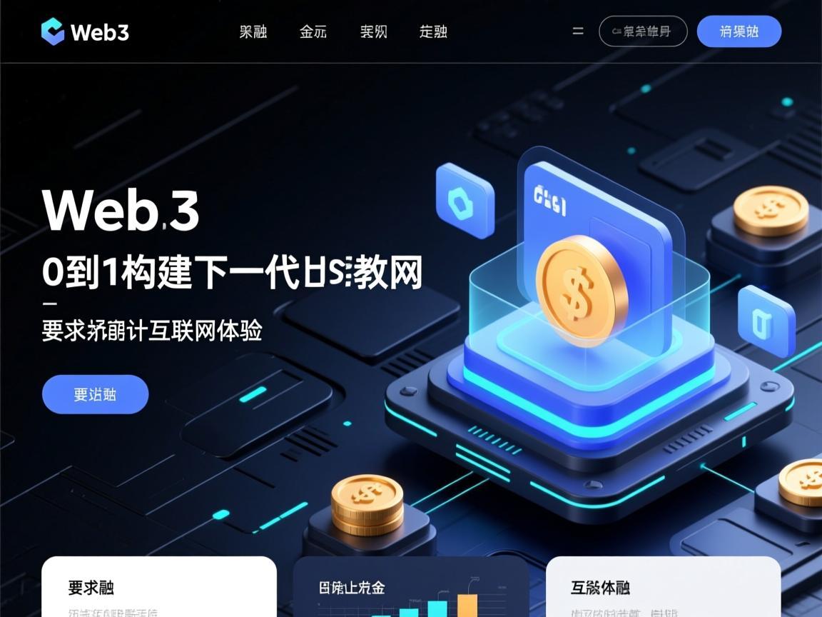 Web3网站设计教程，从0到1构建下一代互联网体验