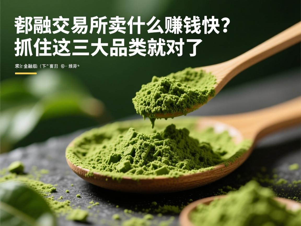 抹茶交易所卖什么赚钱快?抓住这三大品类就对了