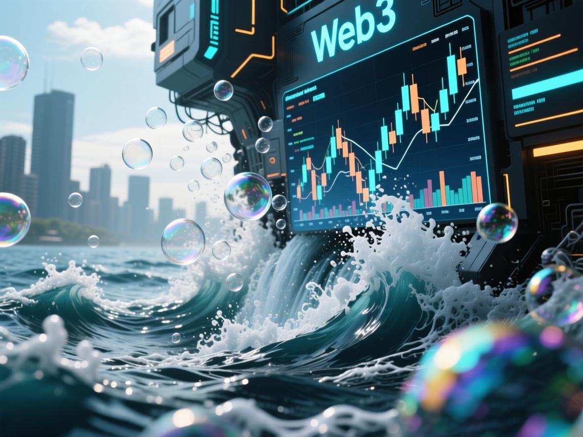 Web3市场跳水，泡沫退潮后的理性回归与深层危机