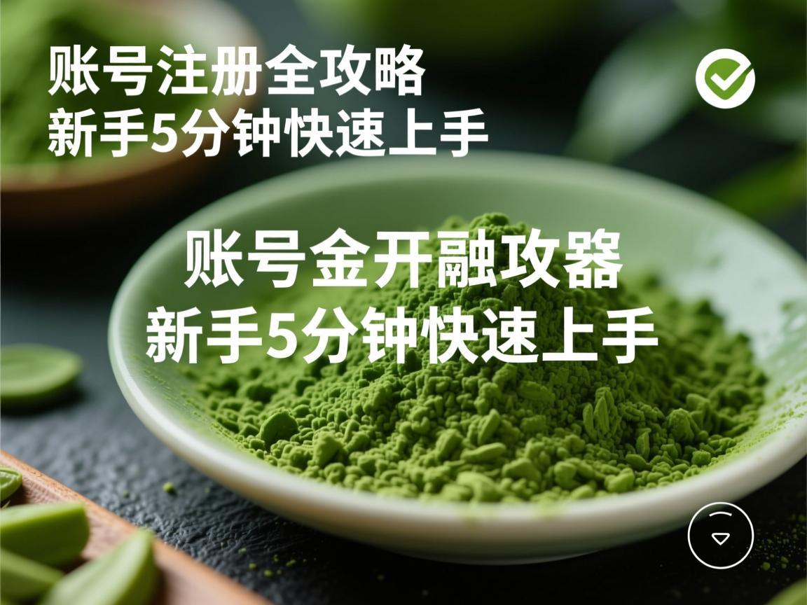 抹茶账号注册全攻略，新手5分钟快速上手