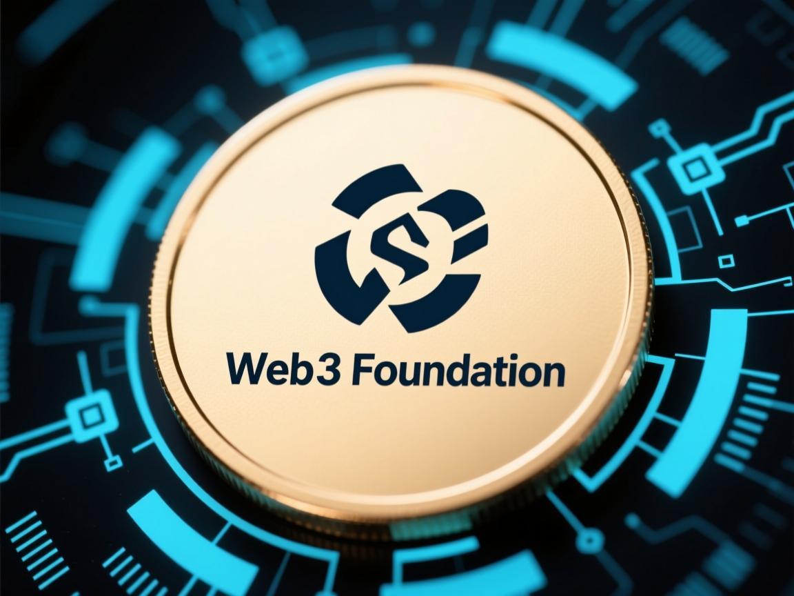 Web3基金会Logo，连接未来的数字图腾