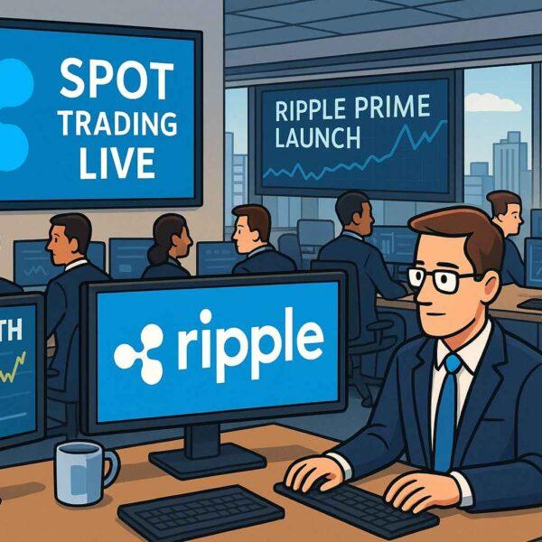 Ripple Prime推出面向机构的现货加密货币交易。