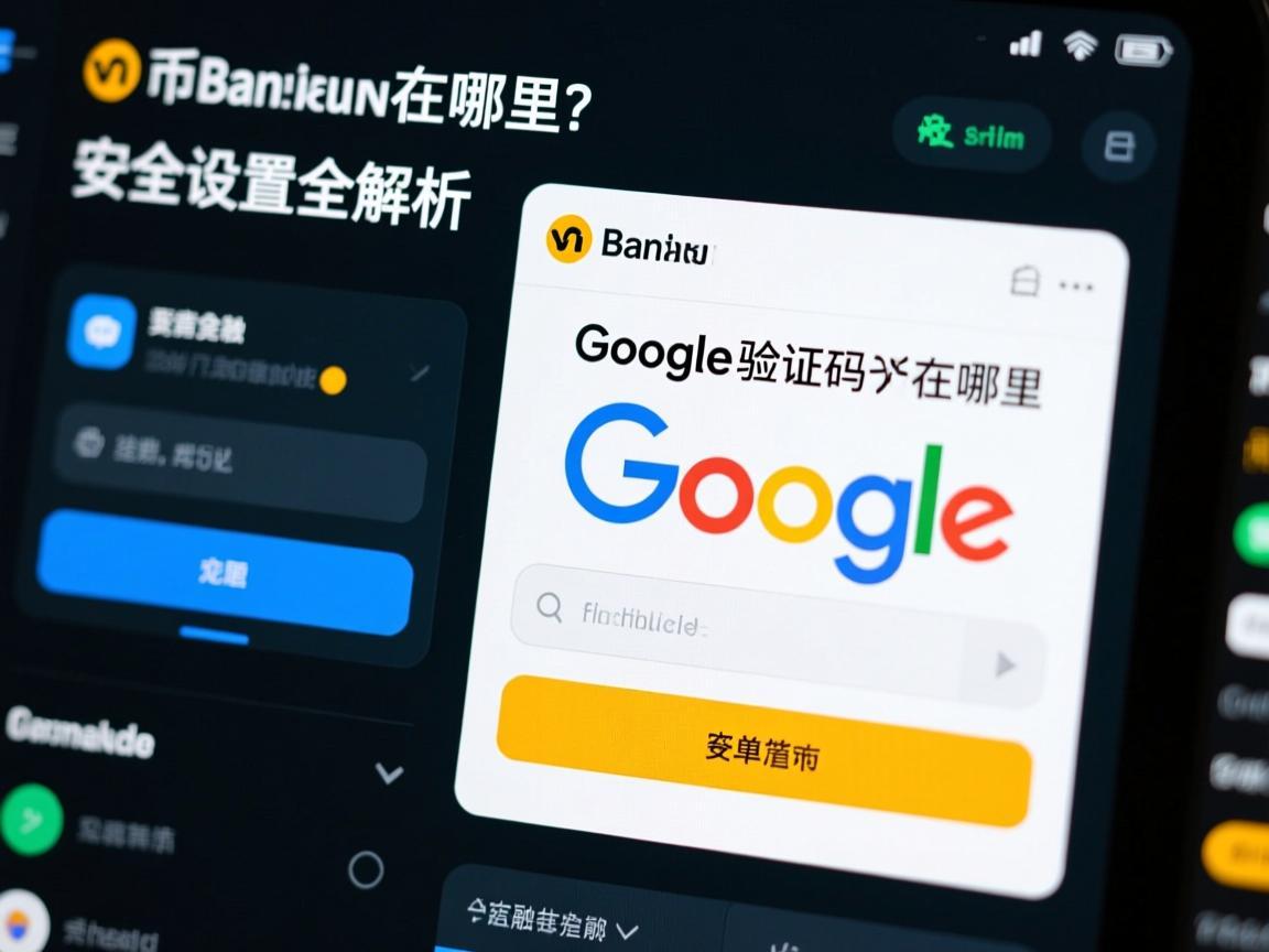 币安的谷歌验证码在哪里 安全设置全解析