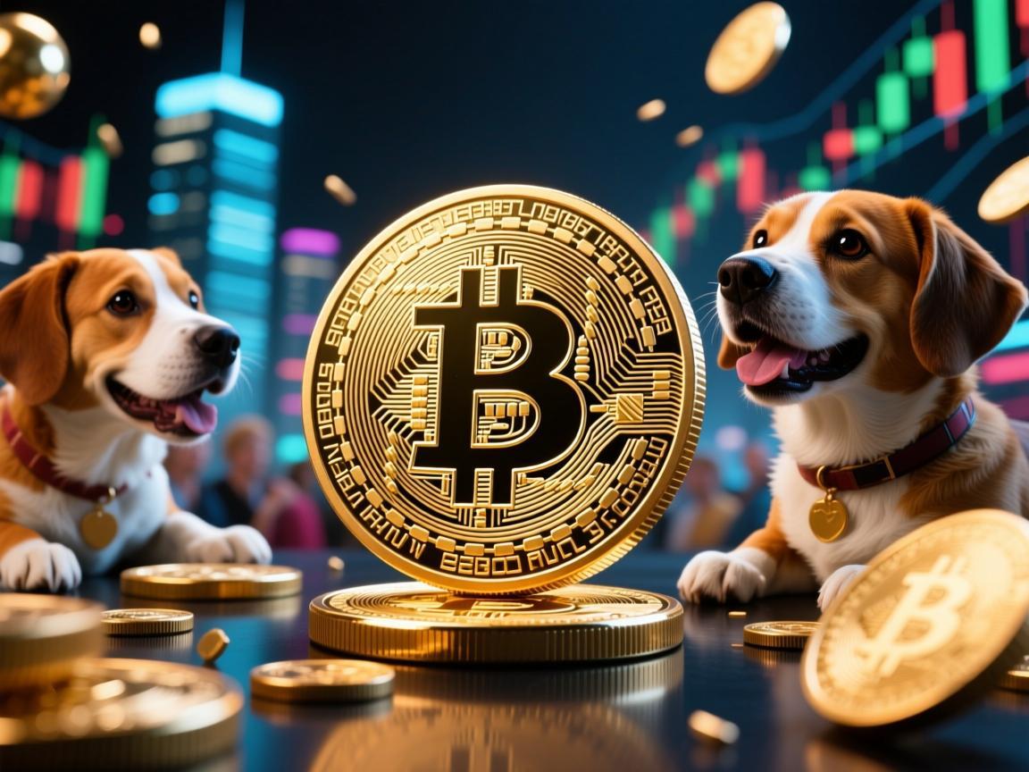 狗狗币涨跌谁说了算 一场多方博弈的狂欢与风暴