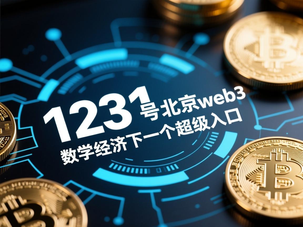 1231号北京web3,数字经济的下一个超级入口