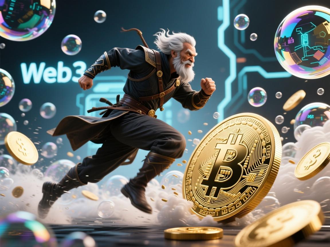 Web3绝命老铁,在泡沫与机遇中狂奔的数字游侠