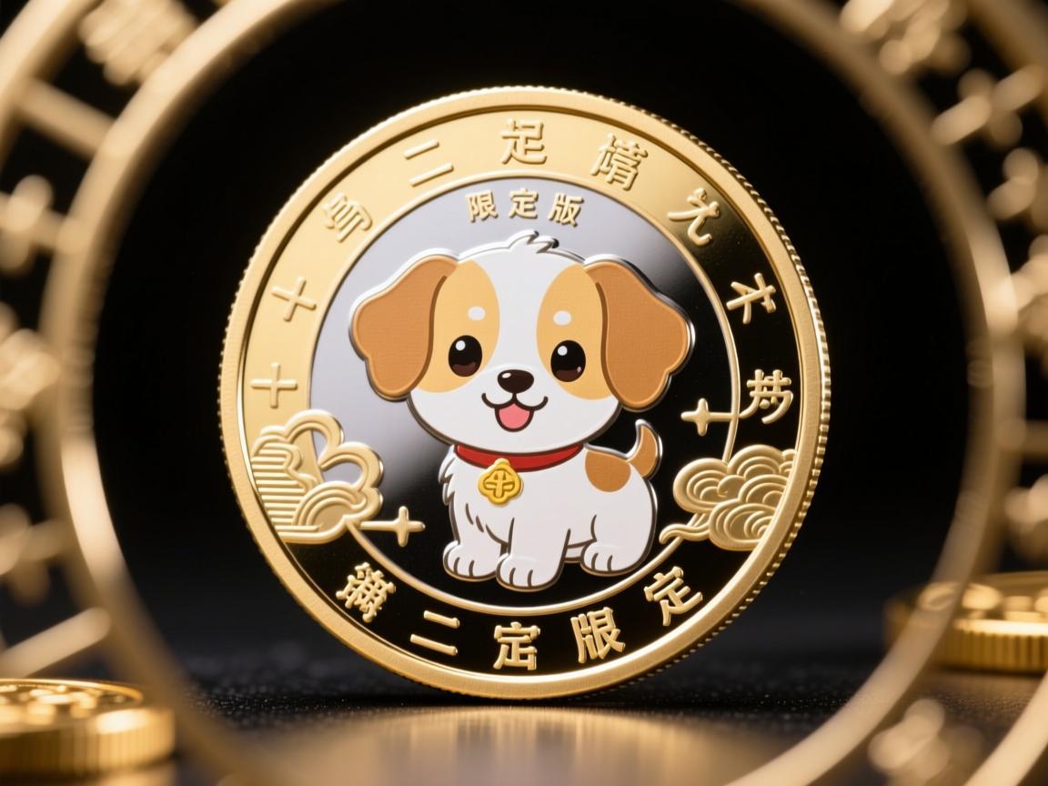 小狗狗十二生肖限定版纪念币，萌宠与文化的双重献礼