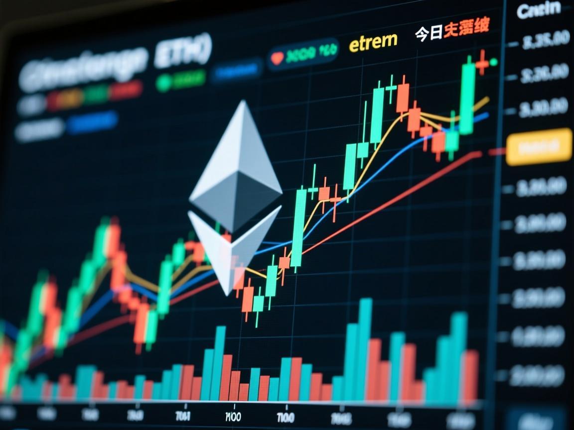以太坊今日行情(ETH)震荡中寻求突破,市场情绪分化