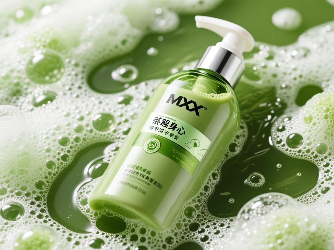 MXC抹茶慕斯沐浴露,在绿意泡沫中唤醒身心