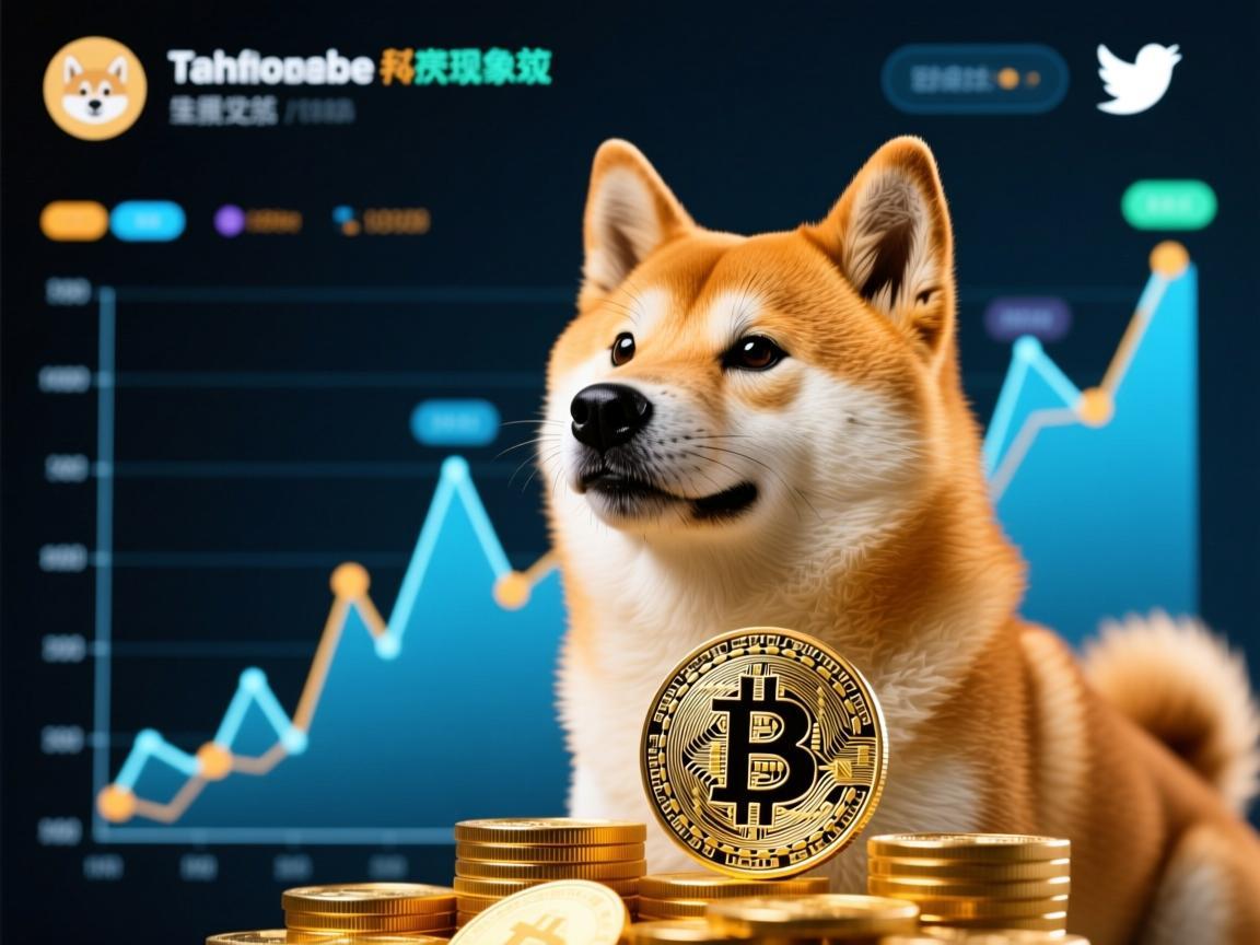 从梗币到现象级资产，狗狗币历史走势图与推特生态的共振效应