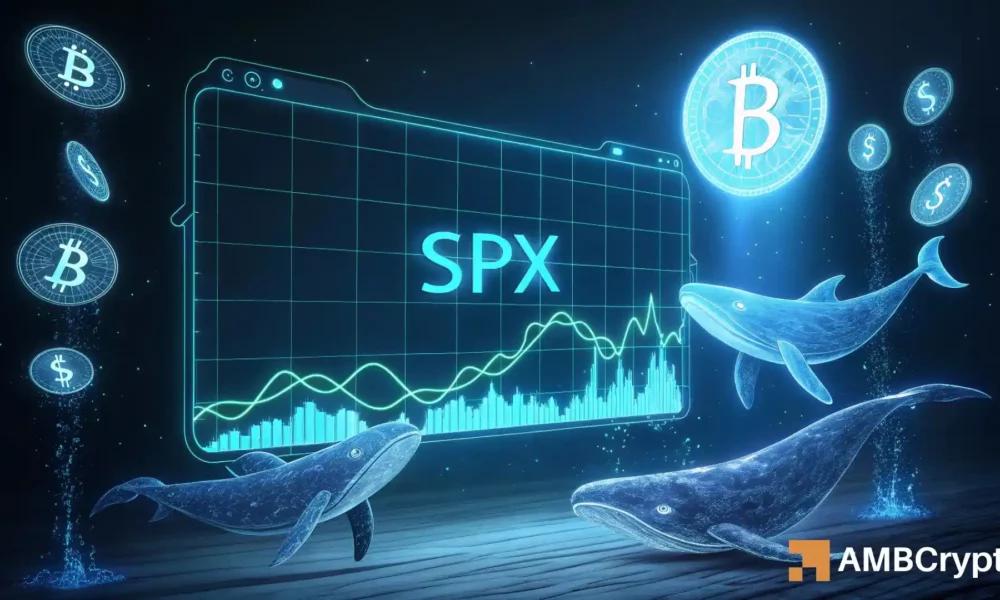 SPX 指数飙升 17%——巨鲸能否将涨势延续至 0.72 美元