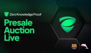 零知识证明预售拍卖上线，上限为 5 万美元，而 Ozak AI 和 SpacePay 则沿用传统模式。