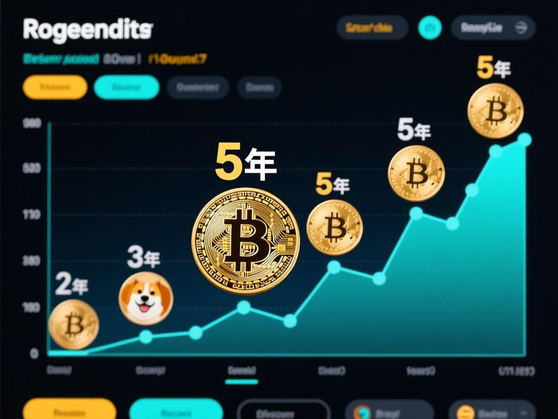 狗狗币5年走势,从玩笑币到现象级资产的蜕变