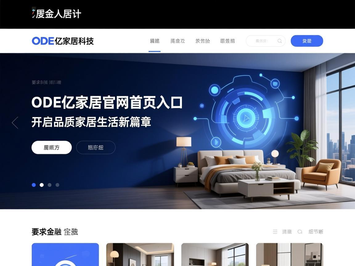 ODE亿家居官网首页入口，开启品质家居生活新篇章