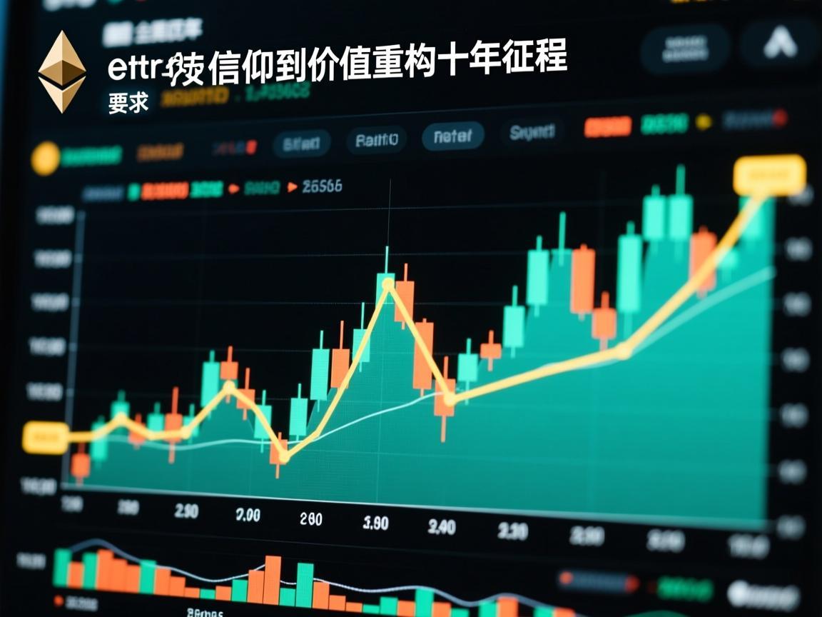 以太坊历年全年价格走势，从技术信仰到价值重构的十年征程