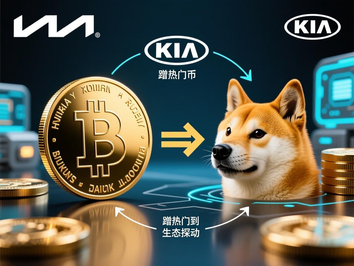 起亚币与狗狗币的关系图，从蹭热点到生态联动的迷思与探索