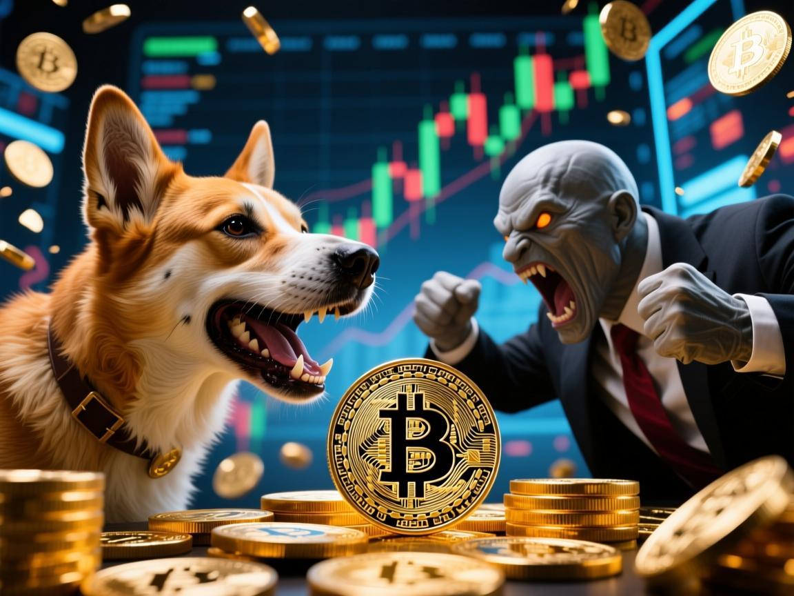 狗狗币多头大战空头，一场没有硝烟的加密货币狂欢