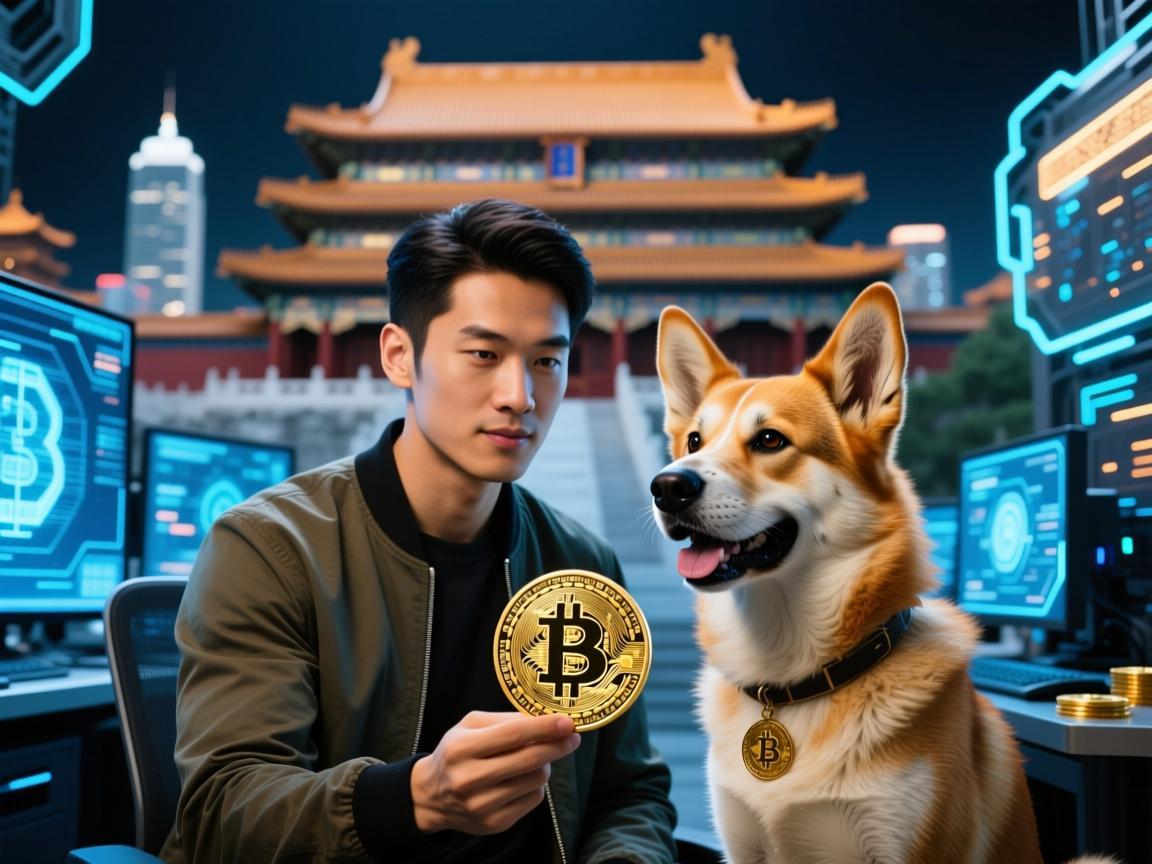 北京男子与狗狗币,一场数字狂想与理性回归