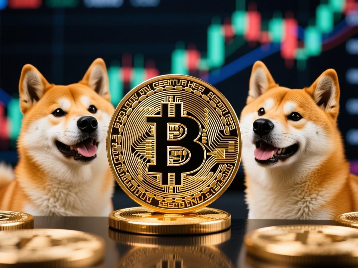 比特币与狗狗币，加密货币市场的全攻双响曲