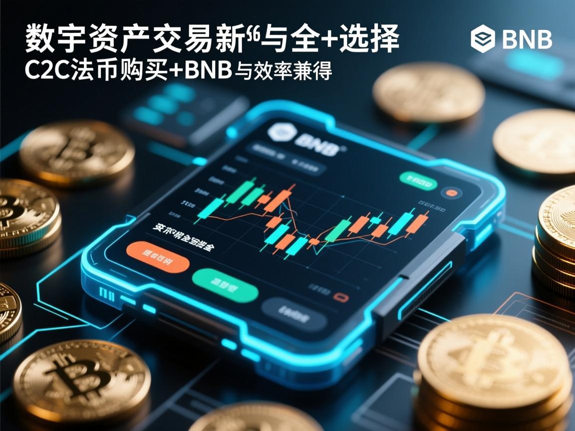 数字资产交易新选择,C2C法币购买+BNB,安全与效率兼得