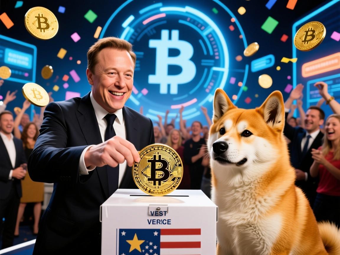 从玩笑到权力游戏，马斯克与狗狗币投票背后的加密世界狂欢