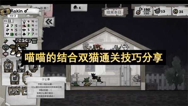 喵喵的结合双猫通关技巧分享