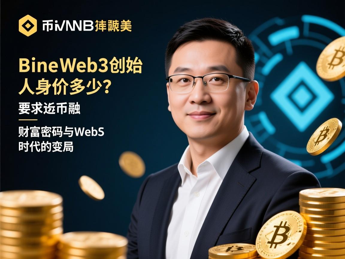 币安Web3创始人身价多少？赵长鹏的财富密码与Web3时代的变局