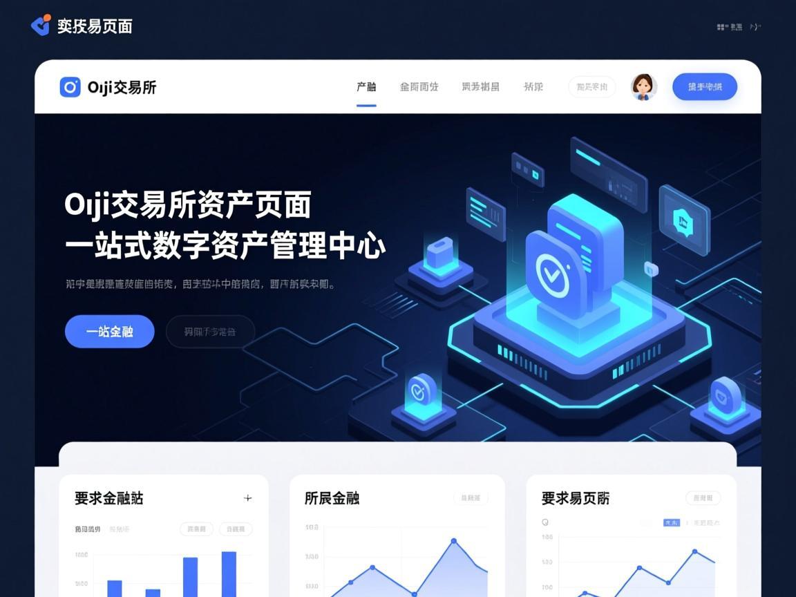 Oyi交易所资产页面，一站式数字资产管理中心