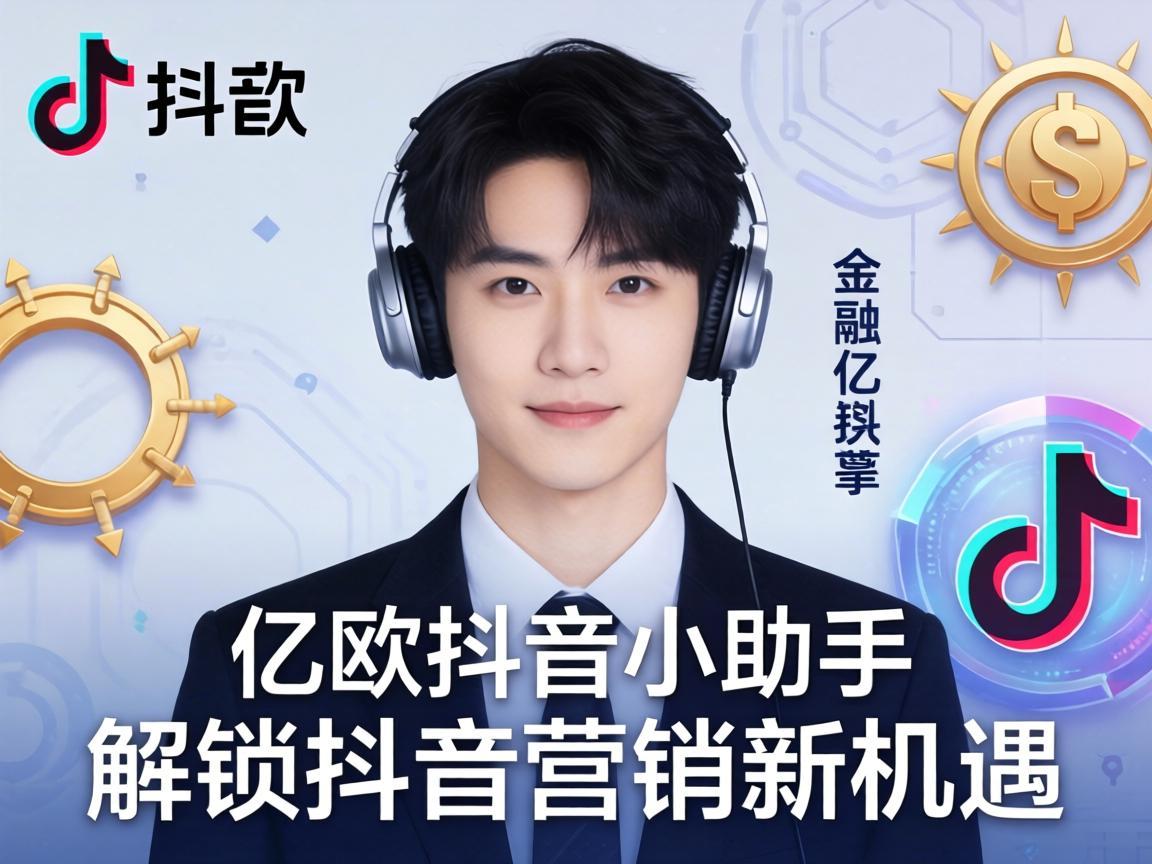 亿欧抖音小助手，解锁抖音营销新机遇