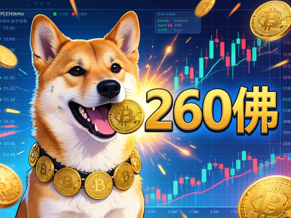 狗狗币暴涨260倍，数字货币市场的疯狂与机遇