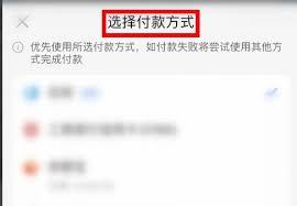 盒马鲜生app如何选择优先付款方式