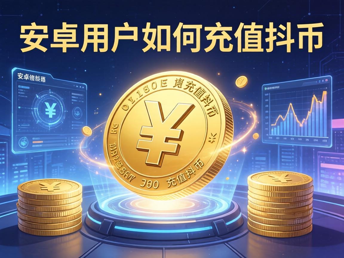 安卓用户如何充值抖币？