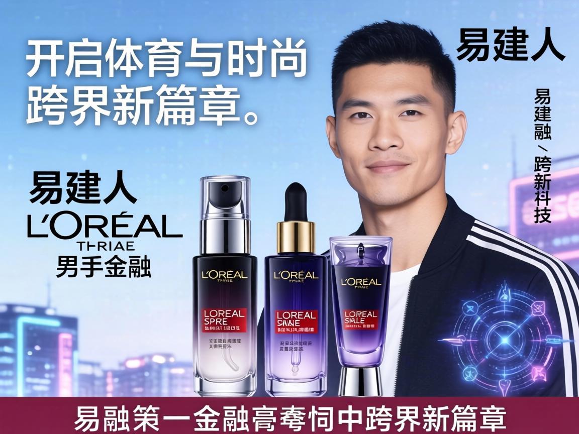 欧莱雅联手易建联，开启体育与时尚跨界新篇章