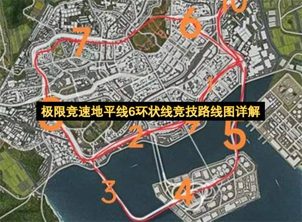 极限竞速地平线6环状线竞技路线图详解
